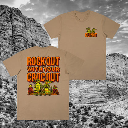 Rock Out Croc Out Tee