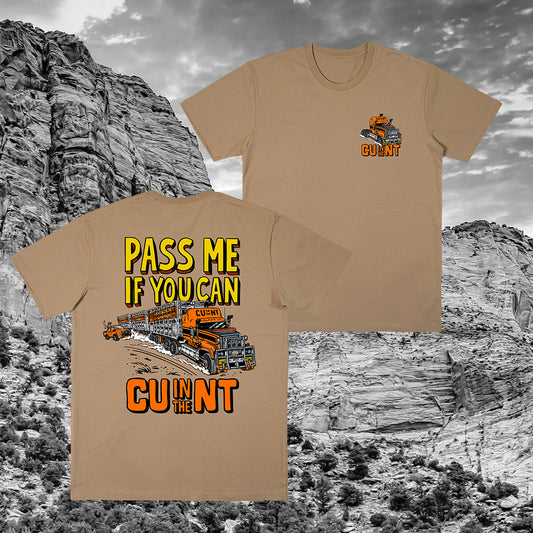 Pass Me If You Can Tee Tan