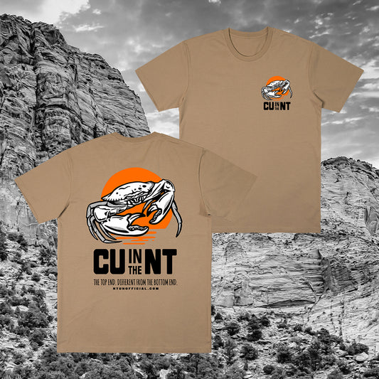 Crab V2 Tee Tan
