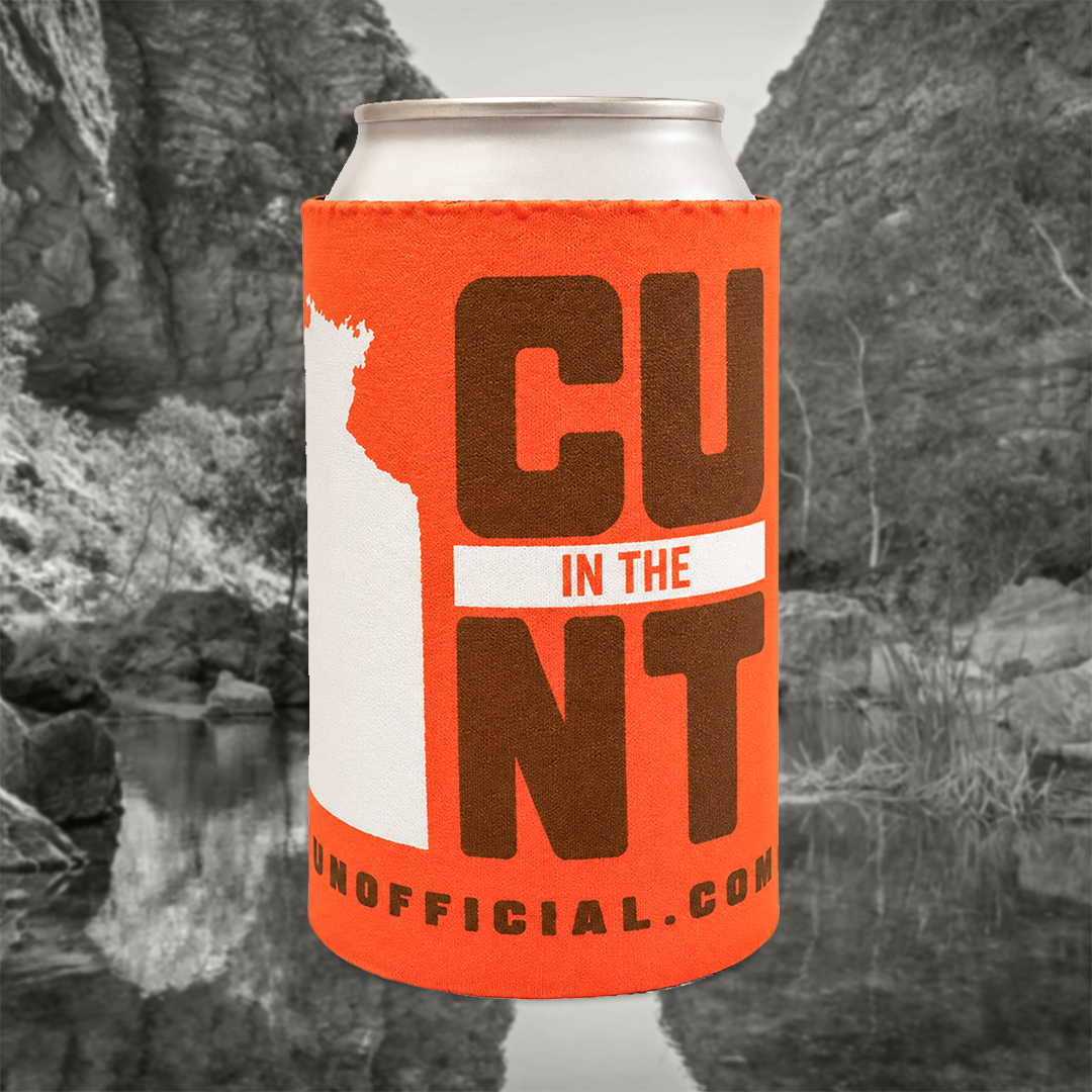 CU in the NT Stubby Cooler - Orange