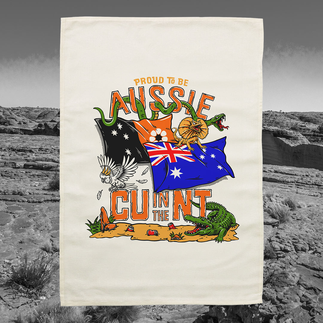 Aussie Proud Tea Towel