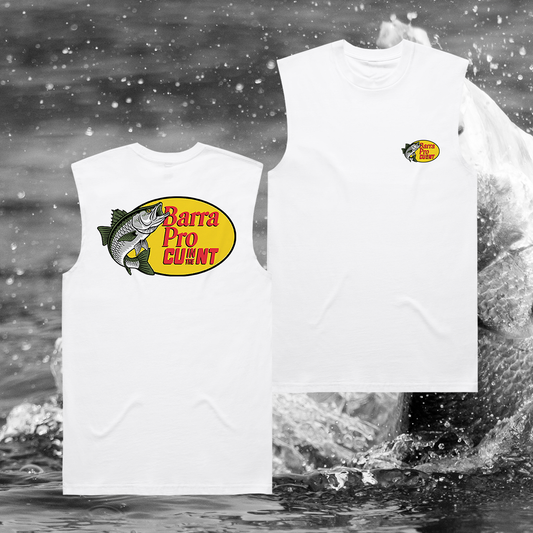 Barra Pro Muscle Tee White