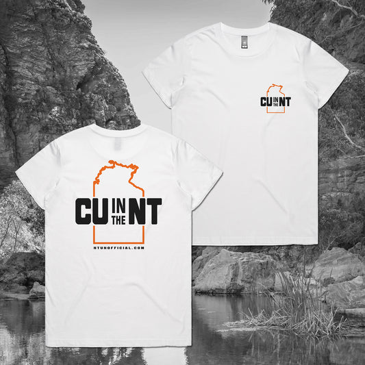 NT Territory Ladies Tee White
