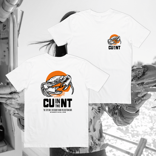 Crab V2 Tee White Shirts NT Unofficial