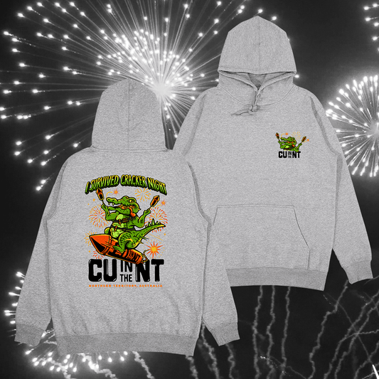 Cracker Night 2024 Hoodie Grey Hoodie NT Unofficial