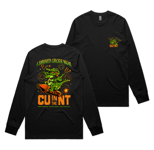 Cracker Night 2024 Long Sleeve Shirt Black Hoodie NT Unofficial