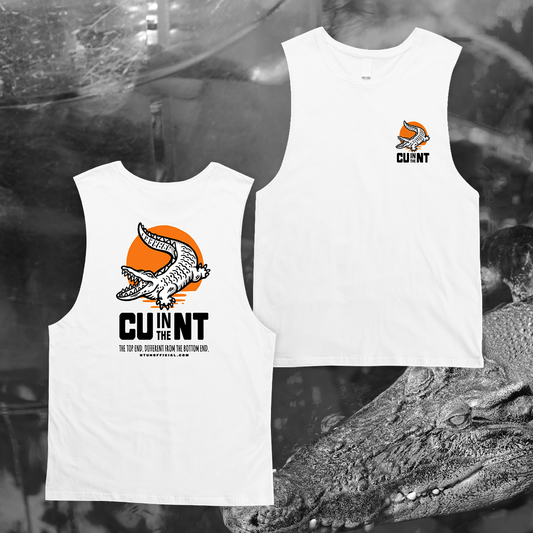 Croc V2 Muscle Tee White Muscle NT Unofficial