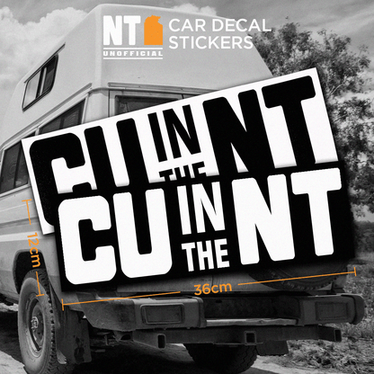 CU in the NT Car Decal Accessories NT Unofficial