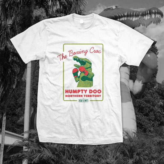Destination Humpty Doo - White Tee Shirts NT Unofficial