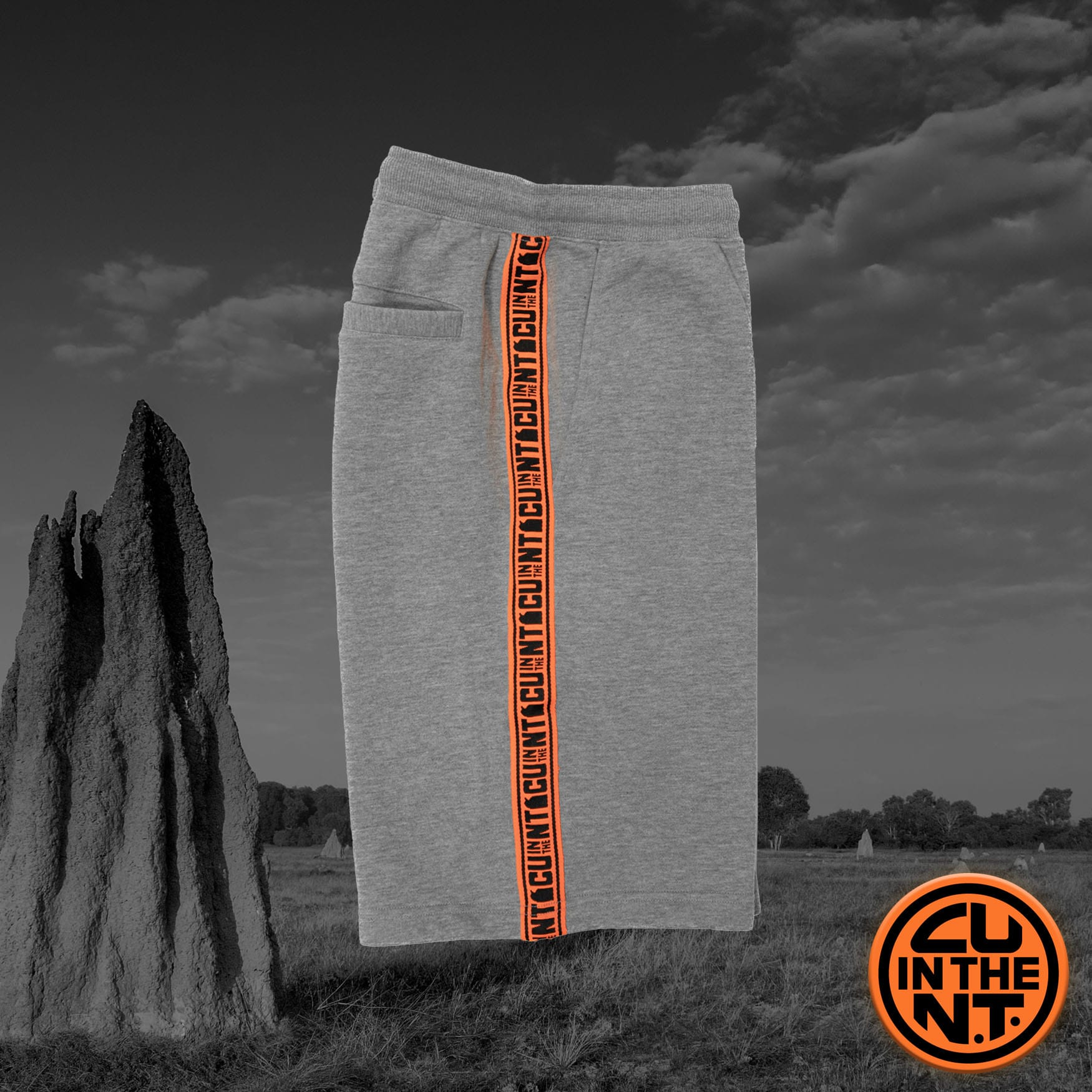 Draught Fleece Sweat Short Grey Shorts NT Unofficial