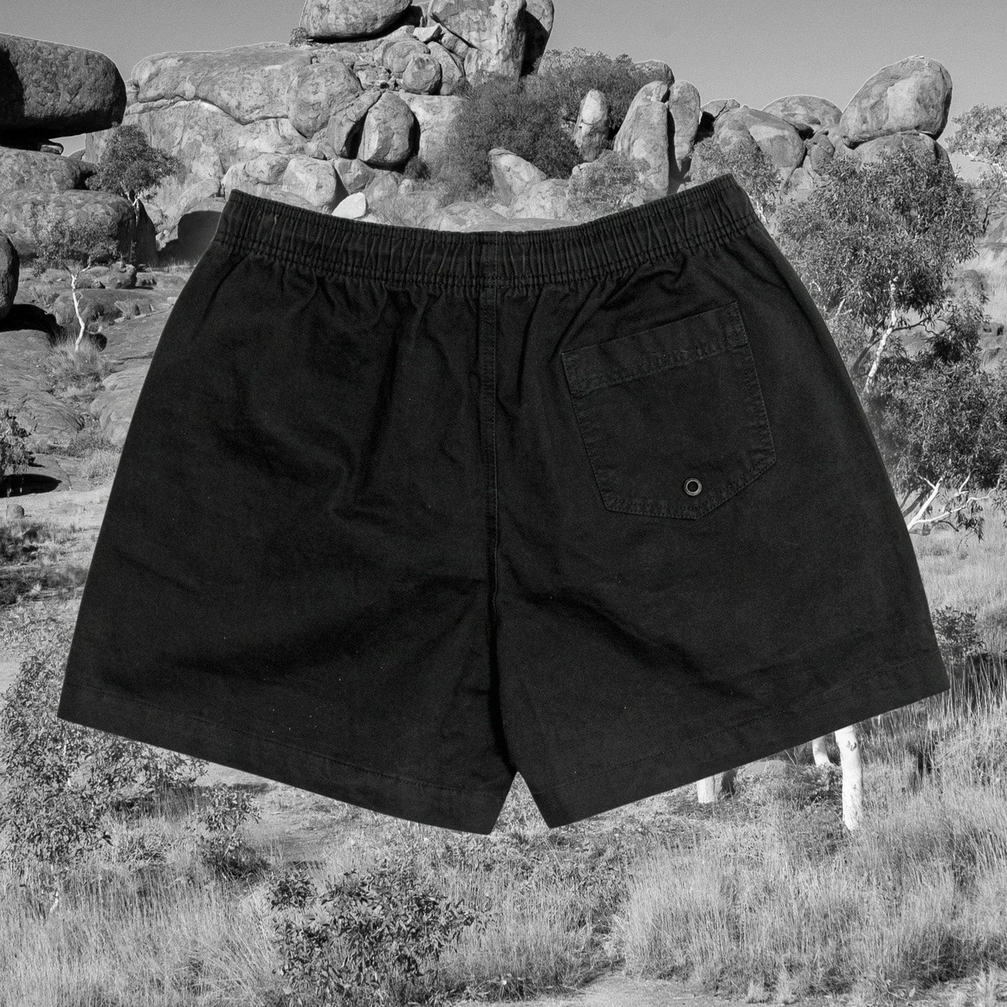 Draught Rugger Short Black Shorts NT Unofficial