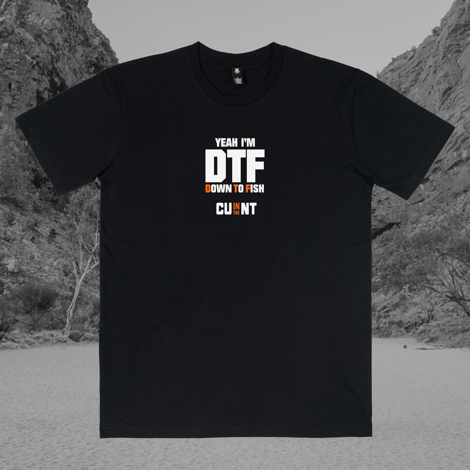 DTF Tee Black Shirts NT Unofficial