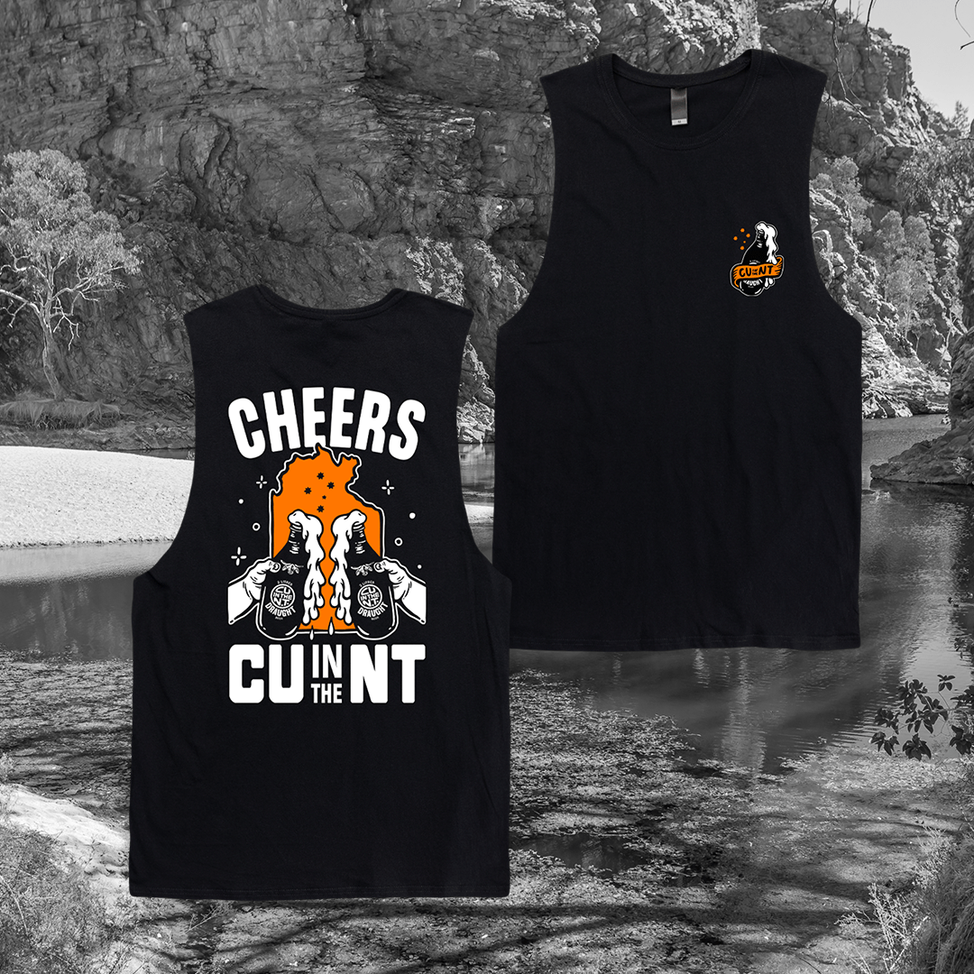 NT Cheers Muscle Tee Black Muscle NT Unofficial