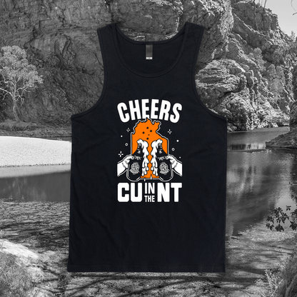 NT Cheers Singlet Black Singlets NT Unofficial