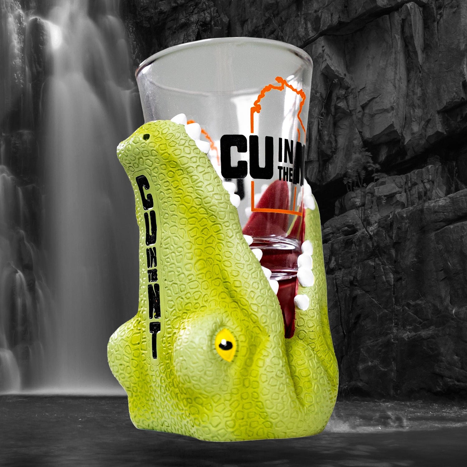 NT Croc Shot Glass Drinkware NT Unofficial