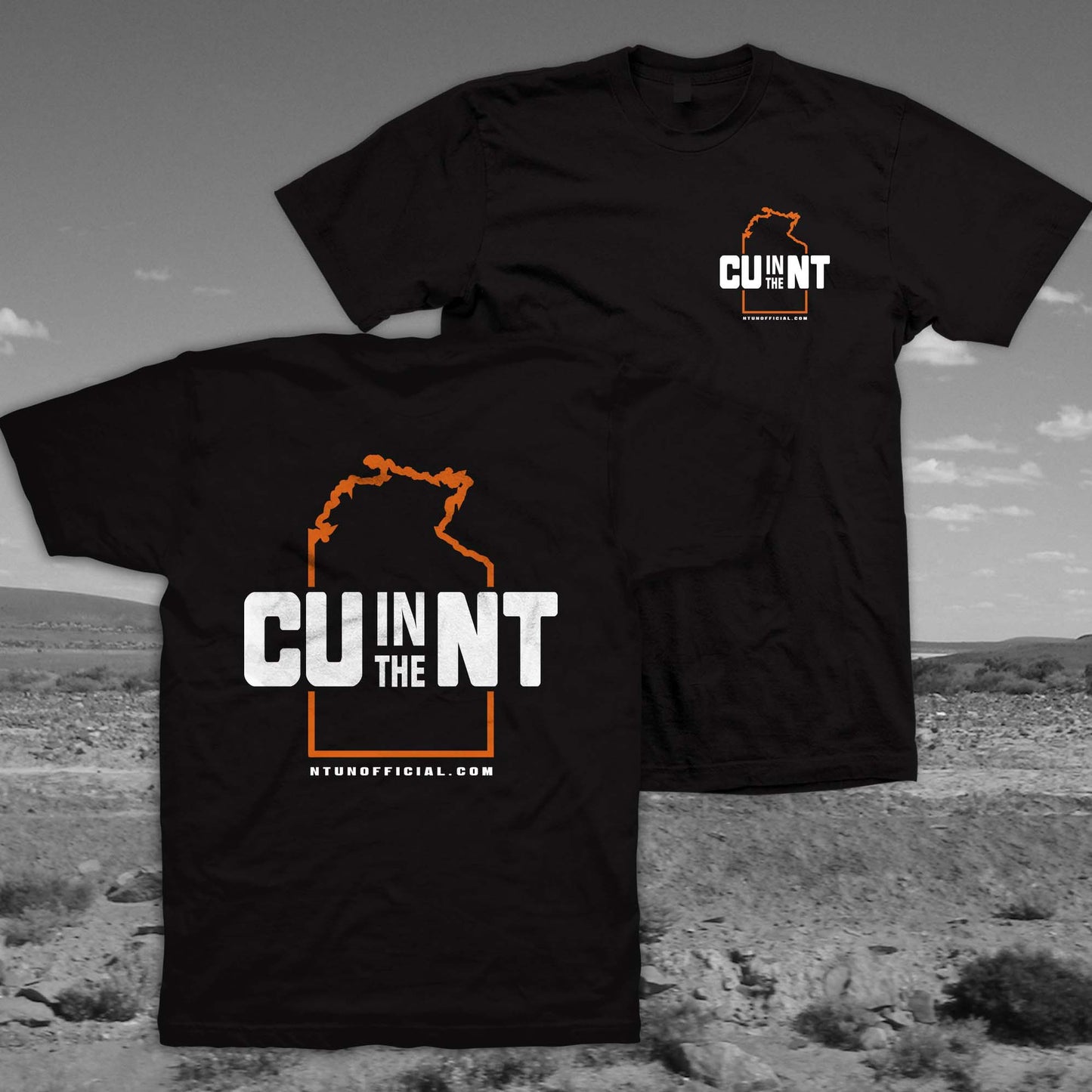 NT Territory Tee - Black [EXTENDED SIZES]