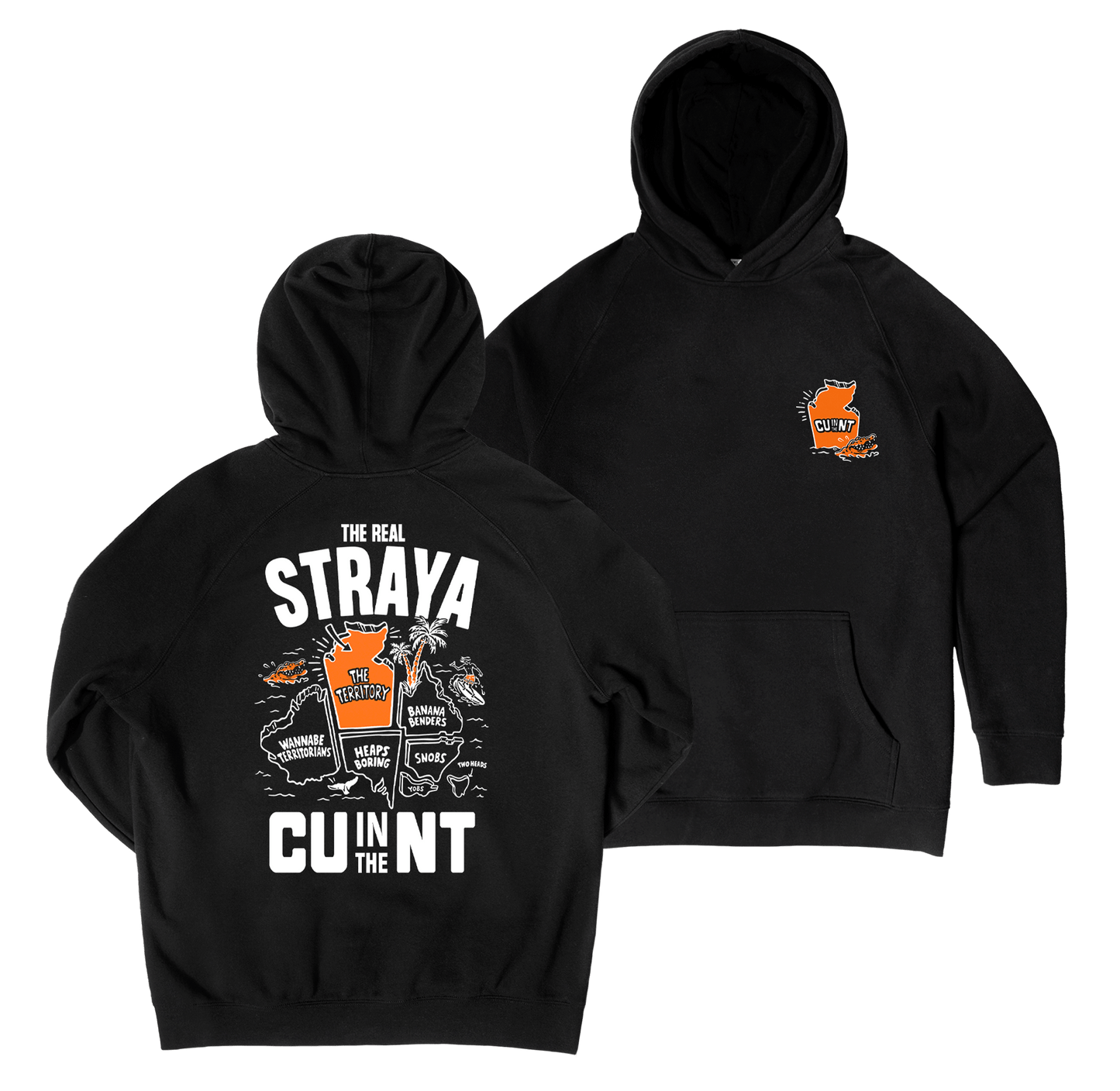 Straya 2025 Hoodie Black Hoodie NT Unofficial