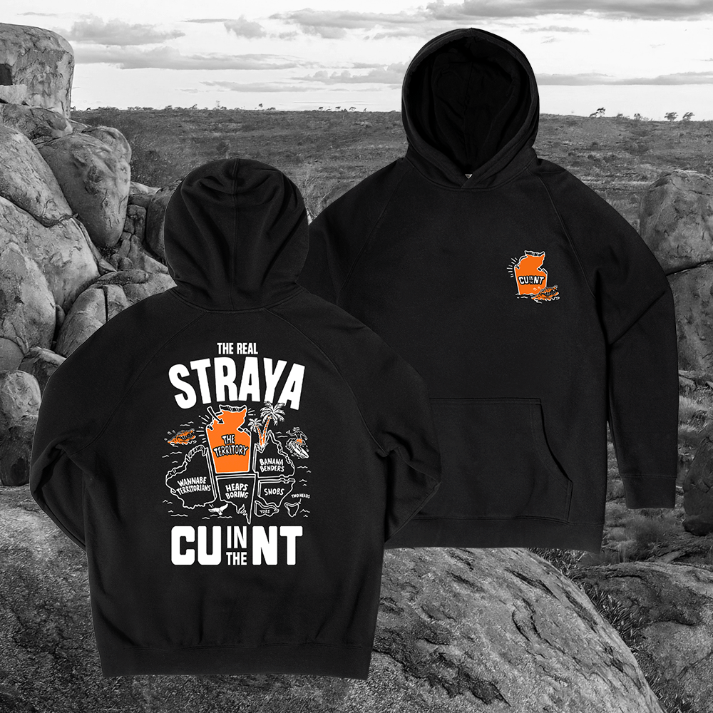 Straya 2025 Hoodie Black Hoodie NT Unofficial