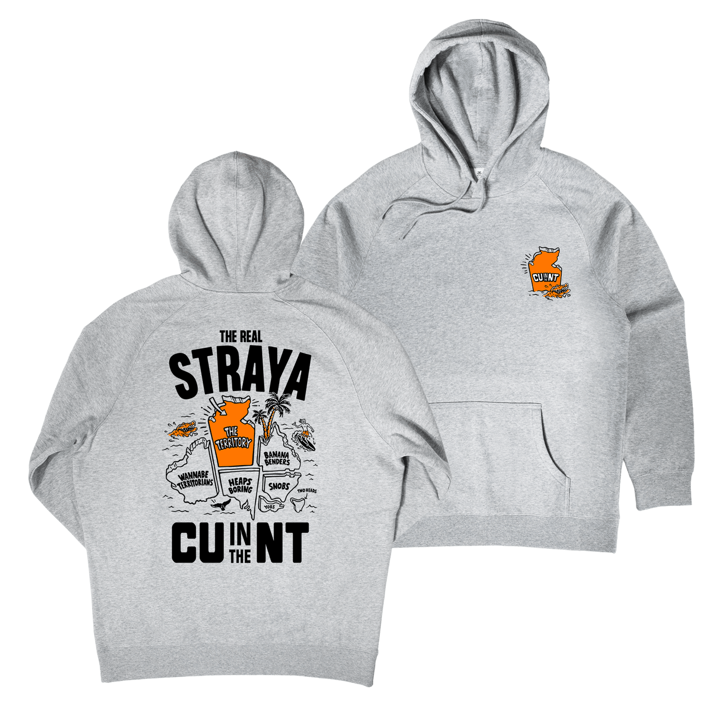 Straya 2025 Hoodie Grey Hoodie NT Unofficial