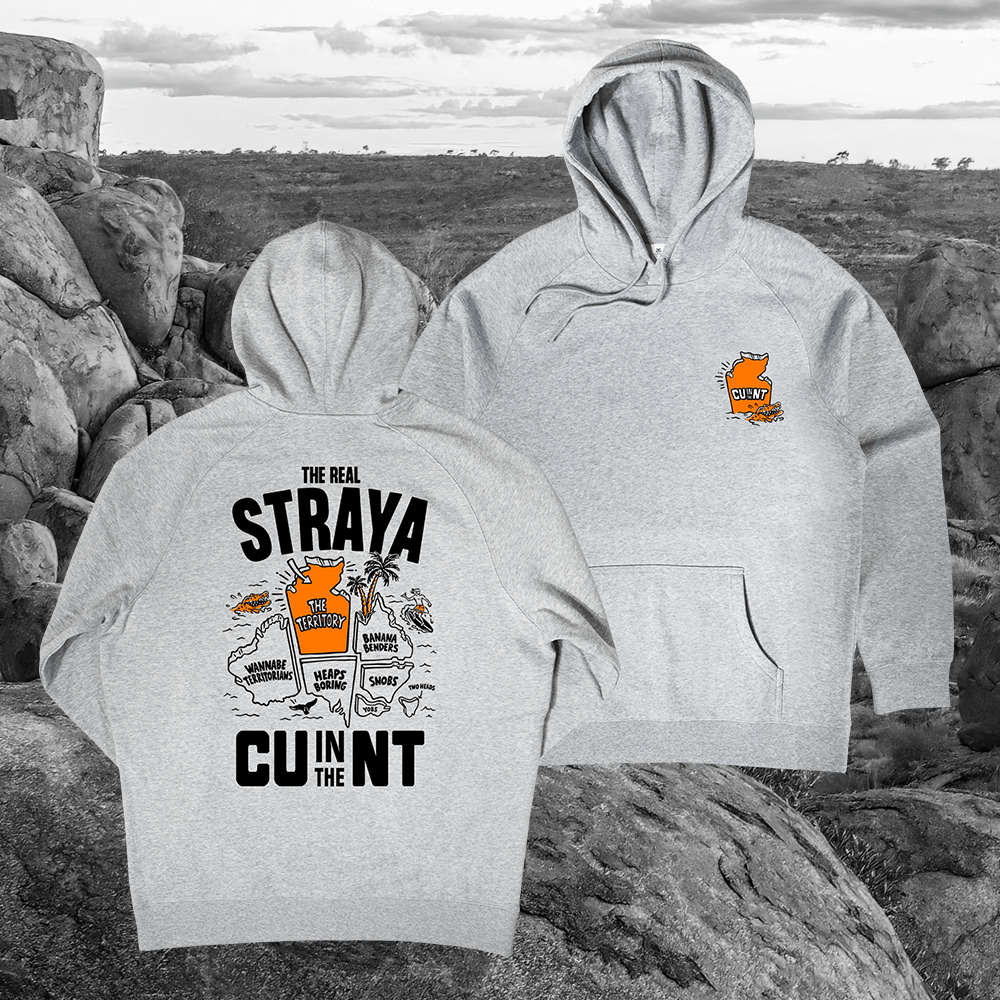 Straya 2025 Hoodie Grey Hoodie NT Unofficial