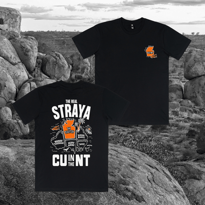 Straya 2025 Tee Black Shirts & Tops NT Unofficial