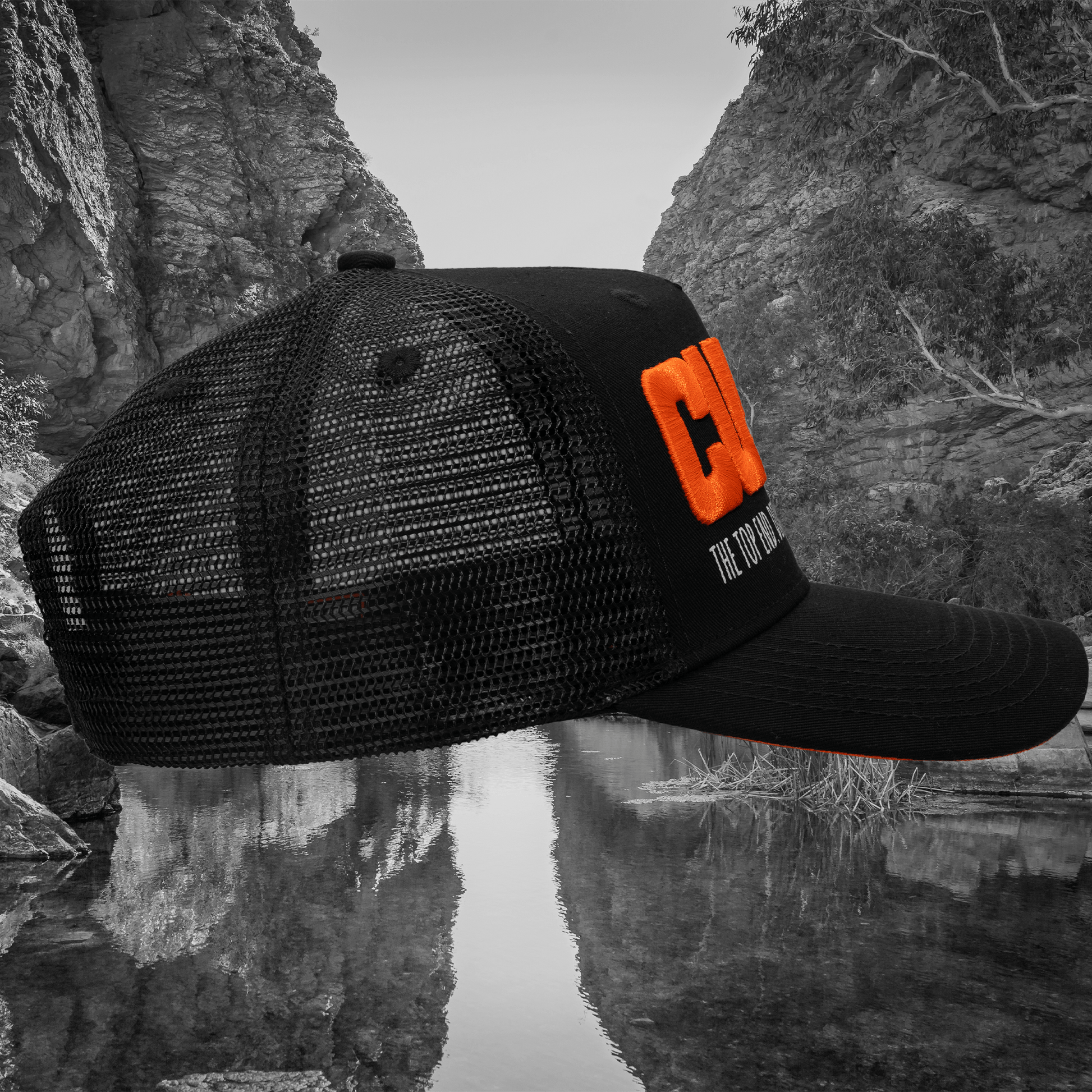 Territory Black Trucker Cap Trucker NT Unofficial