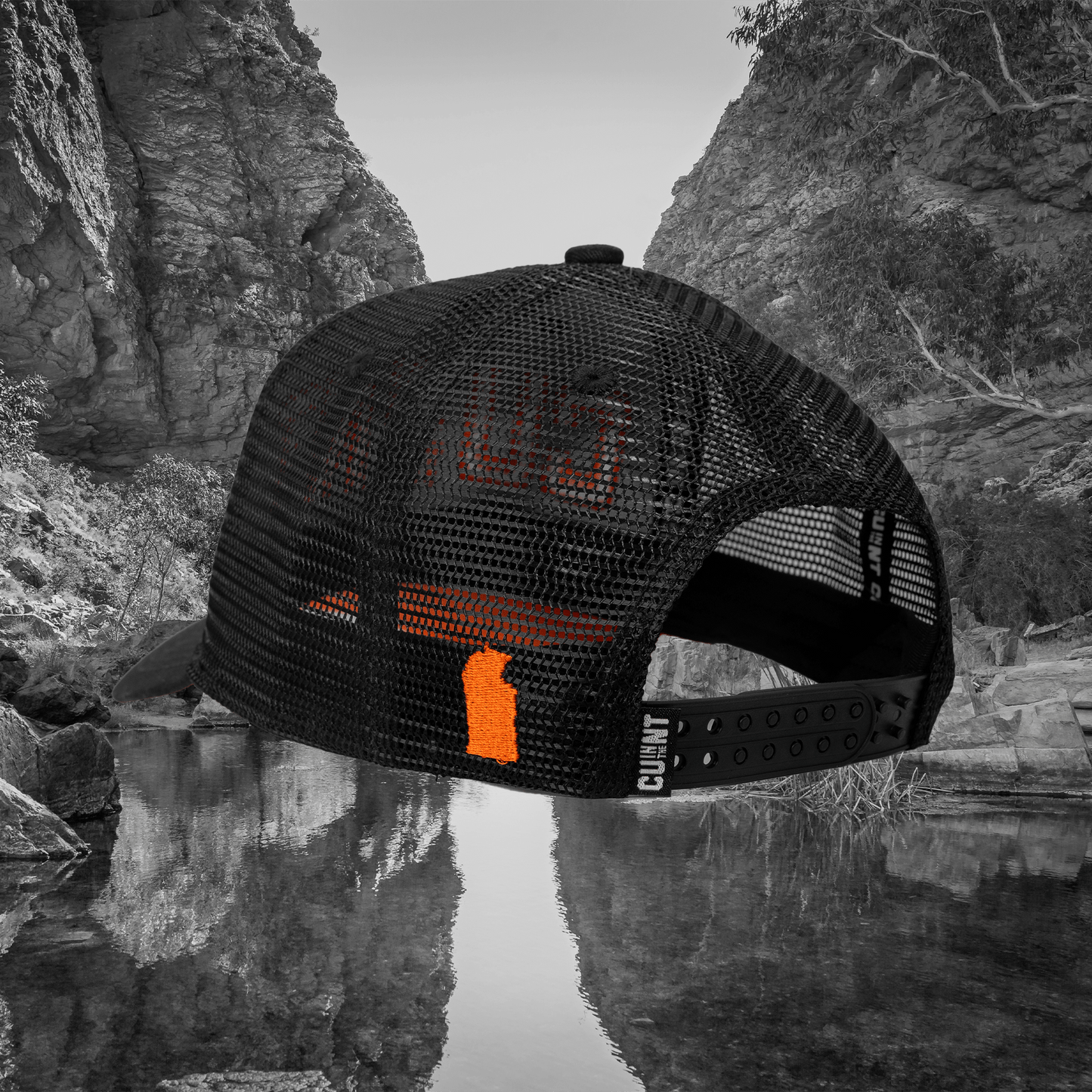 Territory Black Trucker Cap Trucker NT Unofficial