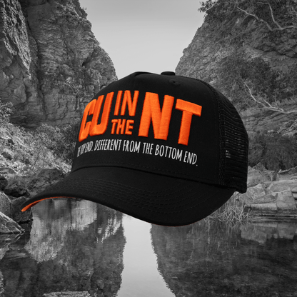 Territory Black Trucker Cap Trucker NT Unofficial