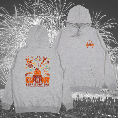 Territory Day  2023 Hoodie Grey Hoodie NT Unofficial