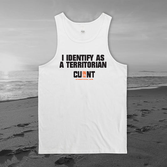 Territory Identity Singlet White Singlets NT Unofficial