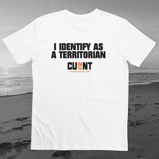 Territory Identity Tee White Shirts & Tops NT Unofficial