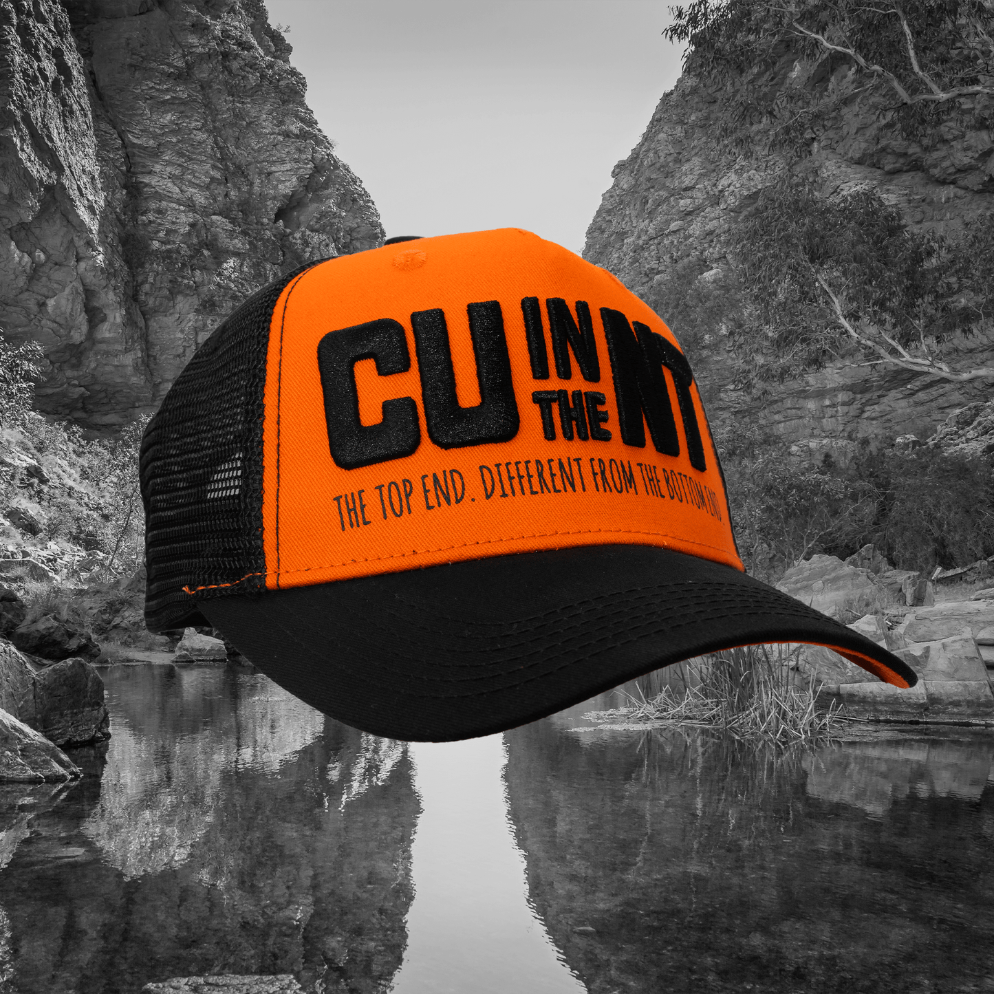 Territory Orange Trucker Cap Trucker NT Unofficial