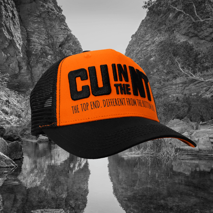 Territory Orange Trucker Cap Trucker NT Unofficial