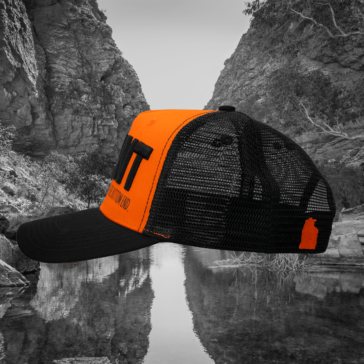Territory Orange Trucker Cap Trucker NT Unofficial